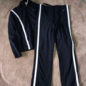 Navy Blue Y2K Nike Tracksuit Set size 8-10/medium